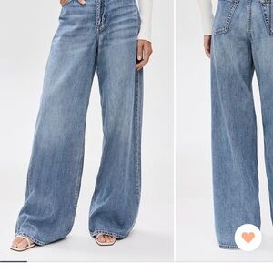 rag & bone
Featherweight Sofie High Rise Wide Jeans